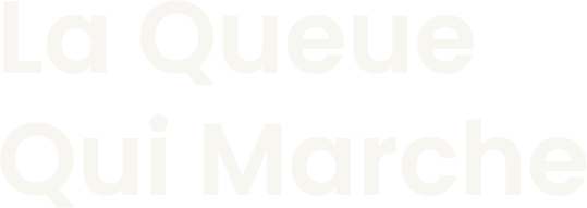 Logo La Queue Qui Marche pour le pied de page